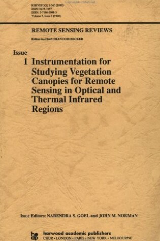 Cover of Instrumentation For Studying V