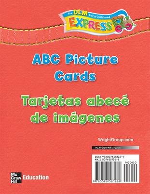 Book cover for DLM Early Childhood Express, ABC Picture Cards (English/Spanish)