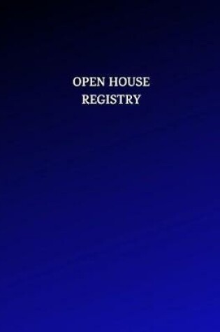 Cover of Open House Registry