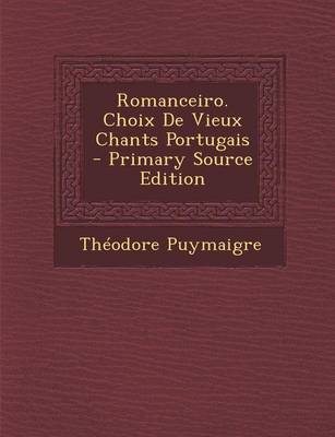 Book cover for Romanceiro. Choix de Vieux Chants Portugais