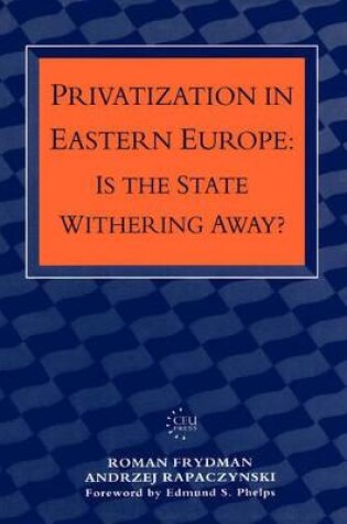 Cover of Privatization in Eastern Europe