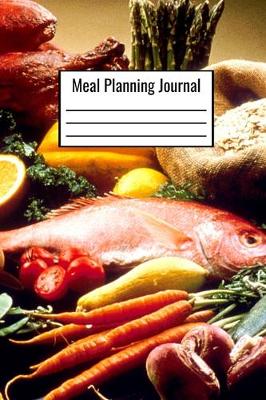 Book cover for Meal Planning Journal