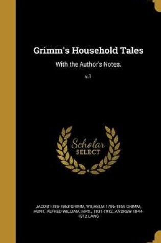 Cover of Grimm's Household Tales