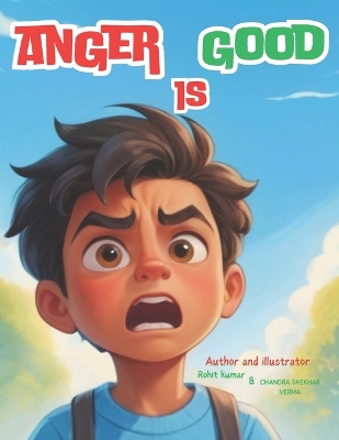 Book cover for Anger is good if A Colorful, Picture Book About Anger, Feelings and Emotions Management