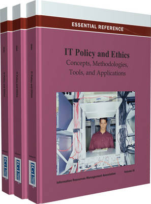 Book cover for IT Policy and Ethics: Concepts, Methodologies, Tools, and Applications