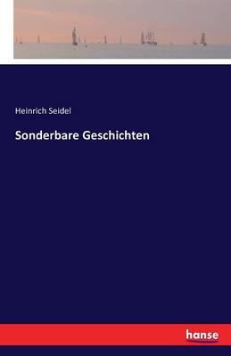 Book cover for Sonderbare Geschichten