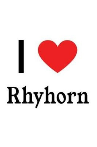 Cover of I Love Rhyhorn