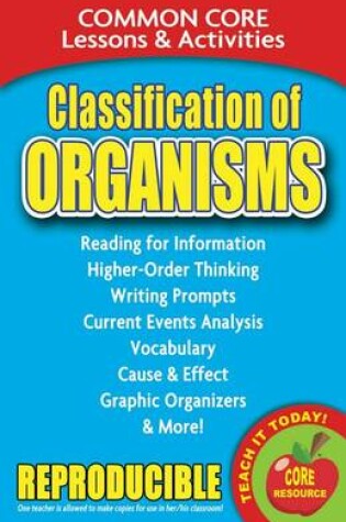Cover of Classification of Organisms