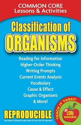 Book cover for Classification of Organisms