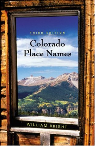 Book cover for Colorado Place Names