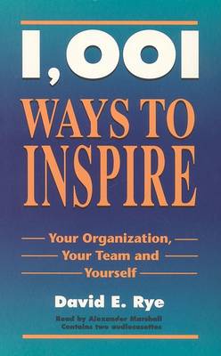 Book cover for 1, 001 Ways to Inspire Your Org