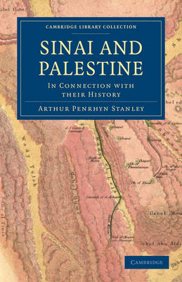Book cover for Sinai and Palestine
