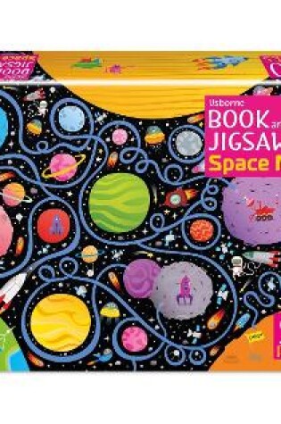 Cover of Book and Jigsaw Space Maze