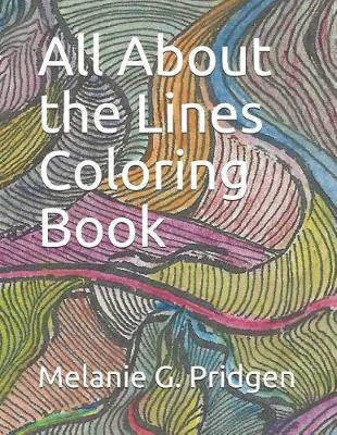 Book cover for All About the Lines Coloring Book