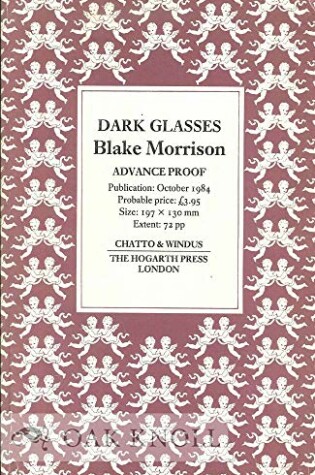 Cover of Dark Glasses