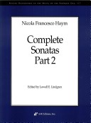 Book cover for Complete Sonatas