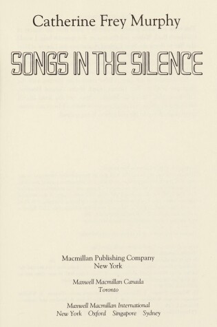 Cover of Songs in the Silence