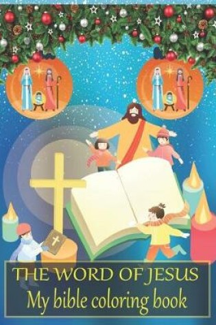 Cover of The word of JESUS Bible coloring book