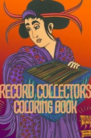 Cover of Record Collectors Coloring Book