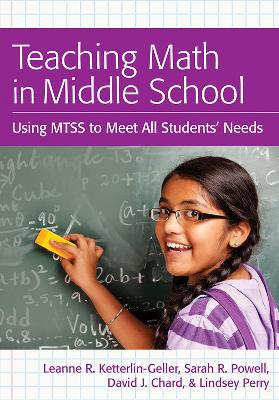 Book cover for Teaching Math in Middle School