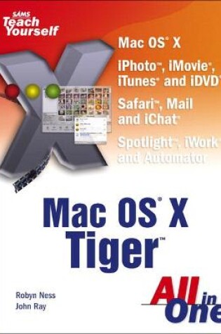 Cover of Sams Teach Yourself Mac OS X Tiger All in One