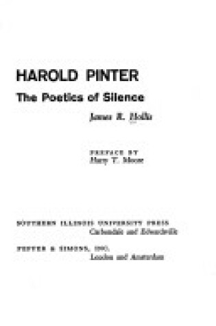 Cover of Harold Pinter