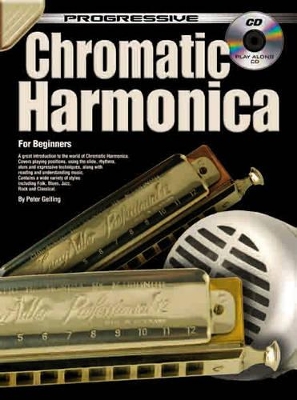 Book cover for Chromatic Harmonica for Beginner