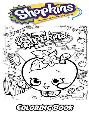 Book cover for Shopkins Coloring Book