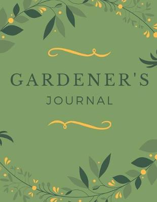 Book cover for Gardener's Journal