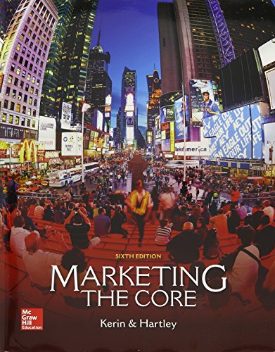 Book cover for Marketing: The Core with Practice Marketing Access Card