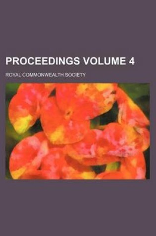 Cover of Proceedings Volume 4