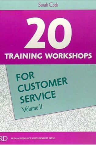 Cover of 20 Training Workshops for Customer Service, Volume II