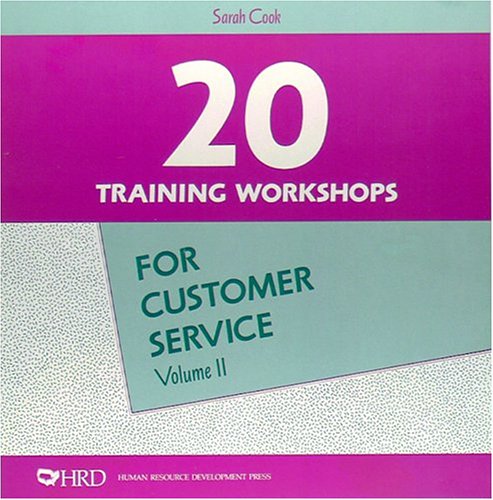 Book cover for 20 Training Workshops for Customer Service, Volume II