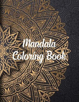 Book cover for Mandala Coloring Book