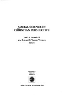 Book cover for Social Science in Christian Perspective