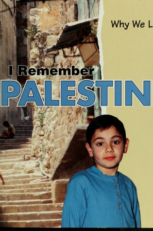 Cover of I Remember Palestine Hb-Wwl
