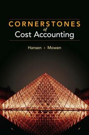 Cover of Cornerstones of Cost Accounting