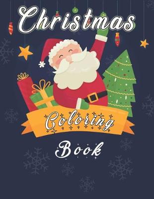 Book cover for Christmas Coloring Book