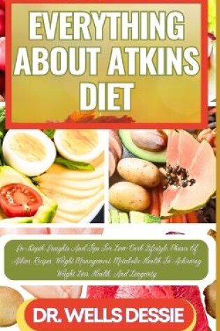 Cover of Everything about Atkins Diet