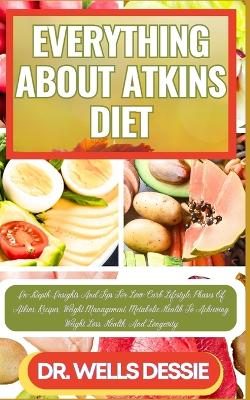 Book cover for Everything about Atkins Diet