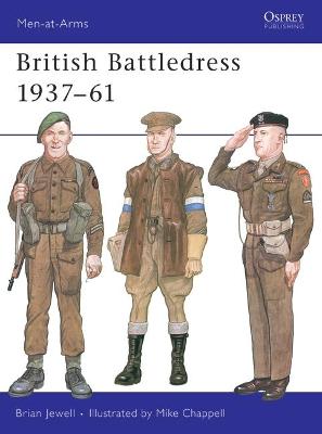 Book cover for British Battledress 1937-61