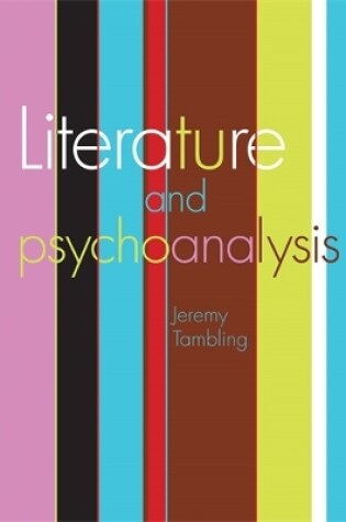 Cover of Literature and Psychoanalysis