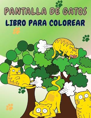 Book cover for Libro para colorear de pedos de gato