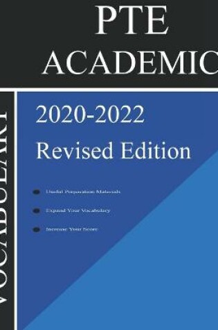 Cover of PTE Academic Vocabulary 2020-2022 Revised Edition