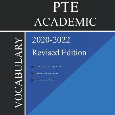 Book cover for PTE Academic Vocabulary 2020-2022 Revised Edition