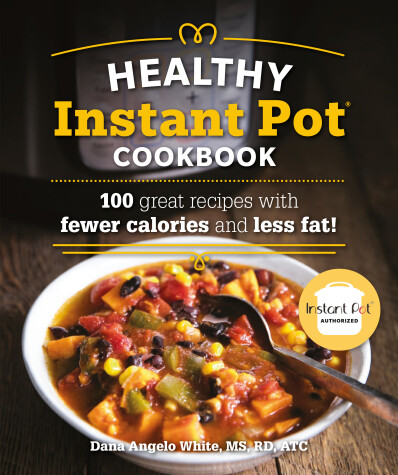 Book cover for The Healthy Instant Pot Cookbook