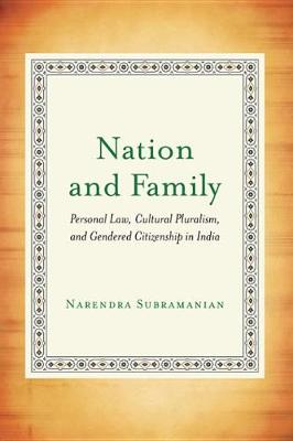 Cover of Nation and Family