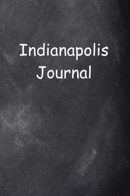 Cover of Indianapolis Journal Chalkboard Design