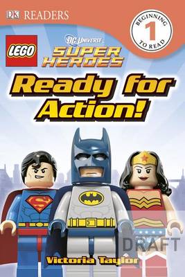 Book cover for DK Readers L1: Lego DC Super Heroes: Ready for Action!