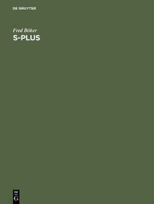 Book cover for S-Plus